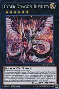 Cyber Dragon Infinity BOSH-EN094 card from Breakers of Shadow