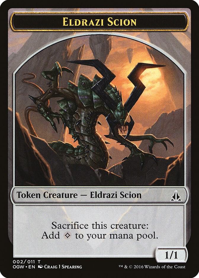 Eldrazi Scion Token 2 card from Oath of the Gatewatch