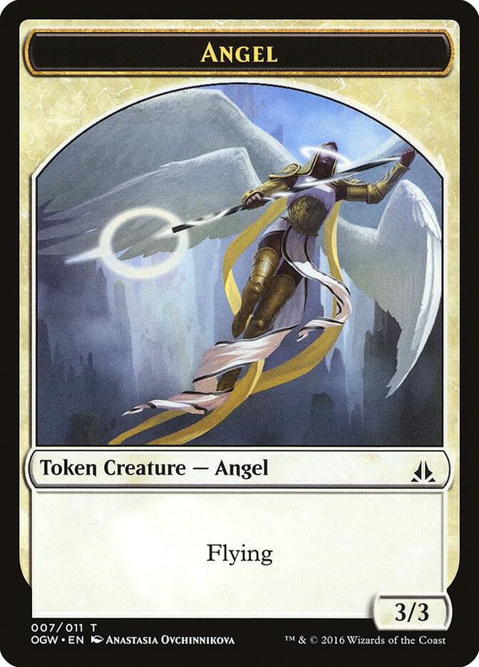 Angel Token 7 card from Oath of the Gatewatch