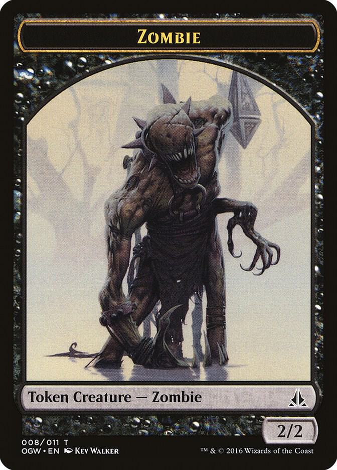 Zombie Token 8 card from Oath of the Gatewatch