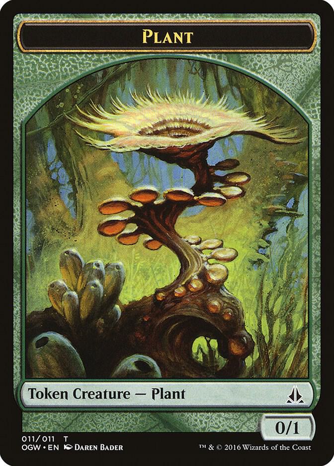 Plant Token 11 card from Oath of the Gatewatch