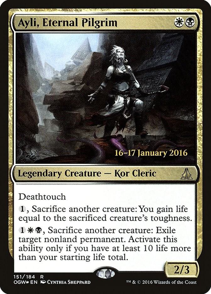 Ayli, Eternal Pilgrim 151 card from Prerelease Cards