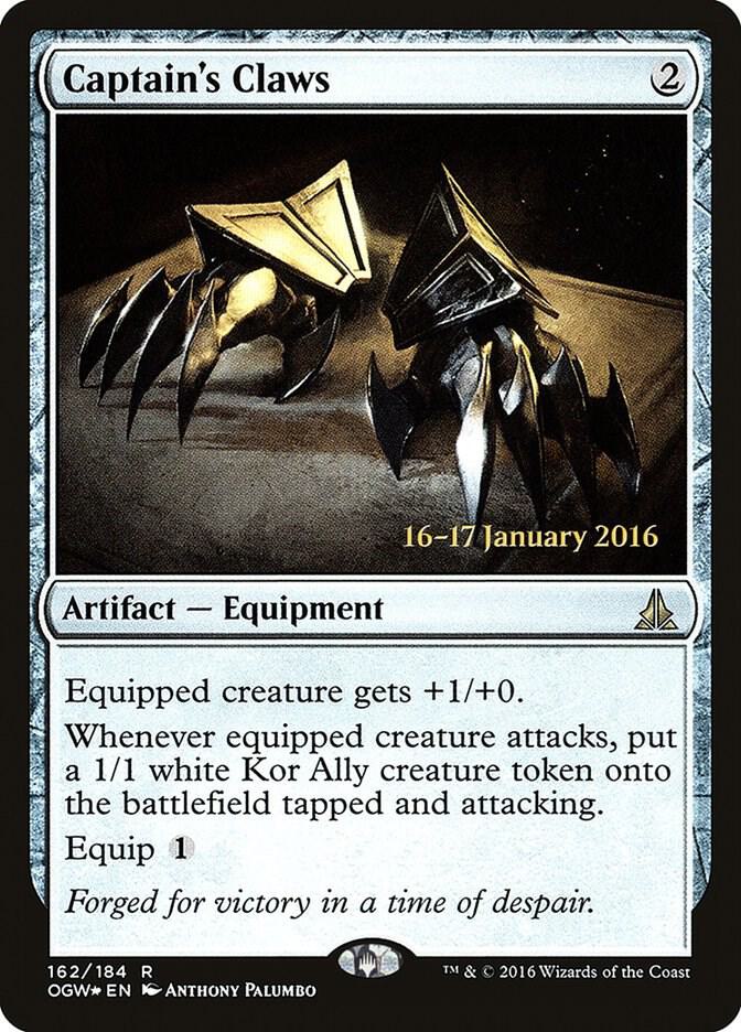 Captain's Claws 162 card from Prerelease Cards