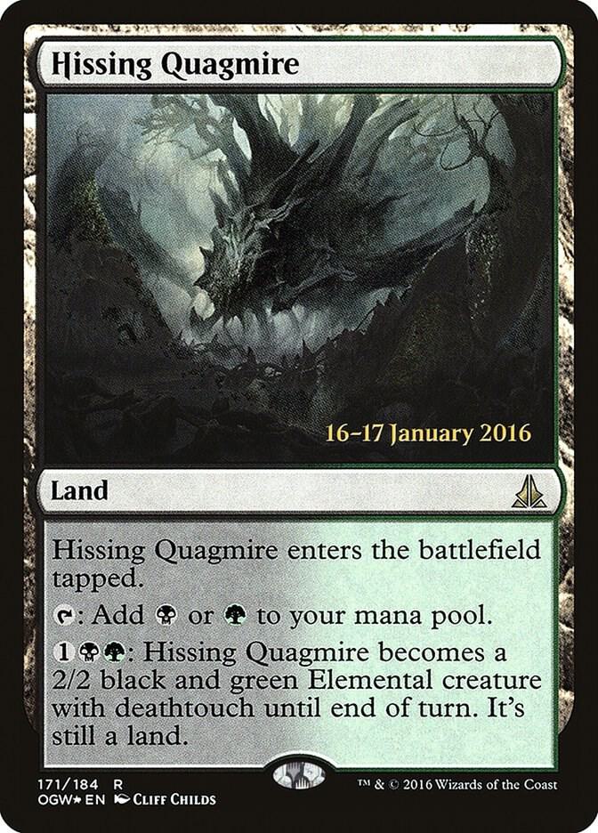 Hissing Quagmire 171 card from Prerelease Cards