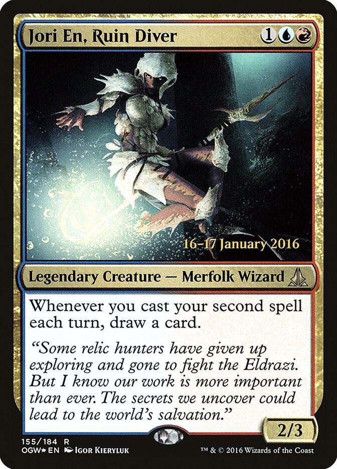 Jori En, Ruin Diver 155 card from Prerelease Cards