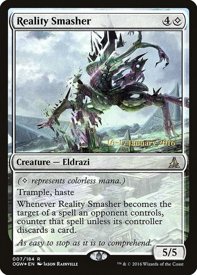Reality Smasher 7 card from Prerelease Cards