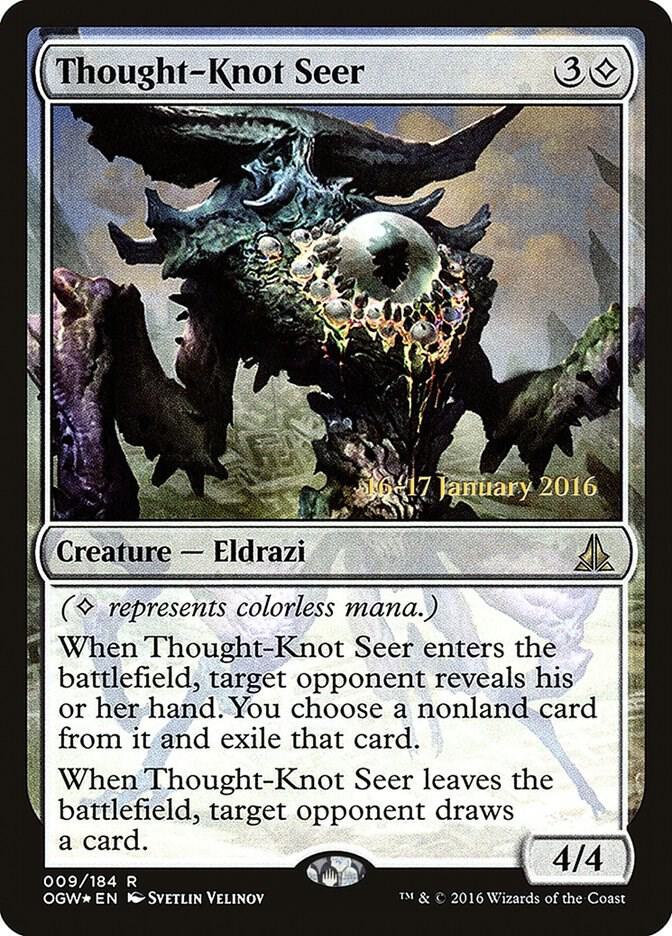 Thought-Knot Seer 9 card from Prerelease Cards