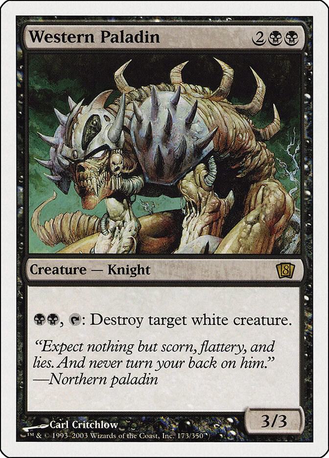 Western Paladin 173 card from 8th Edition