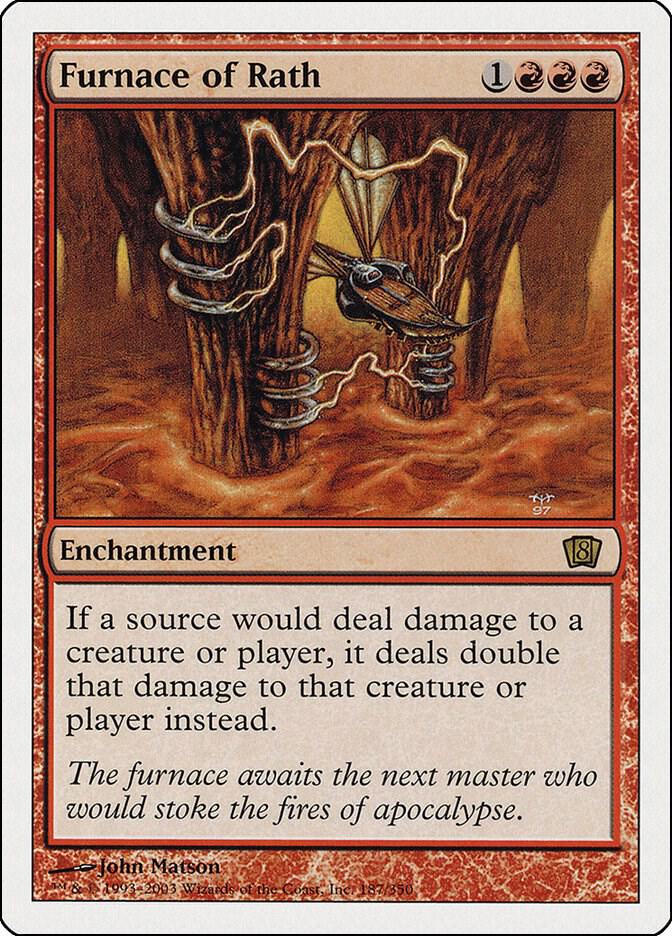 Furnace of Rath 187 card from 8th Edition