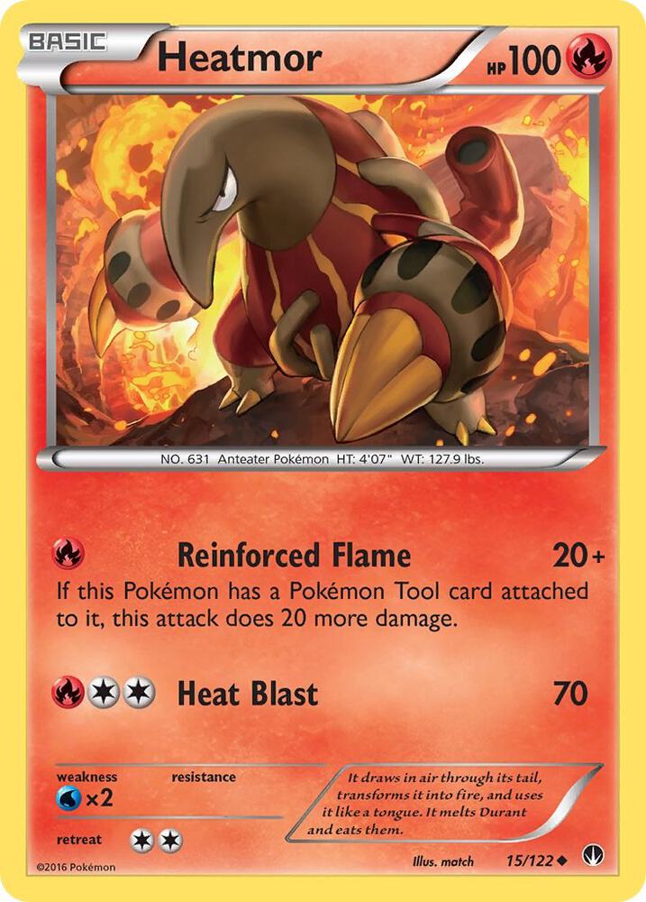 Heatmor 15/122 card from XY - BREAKpoint