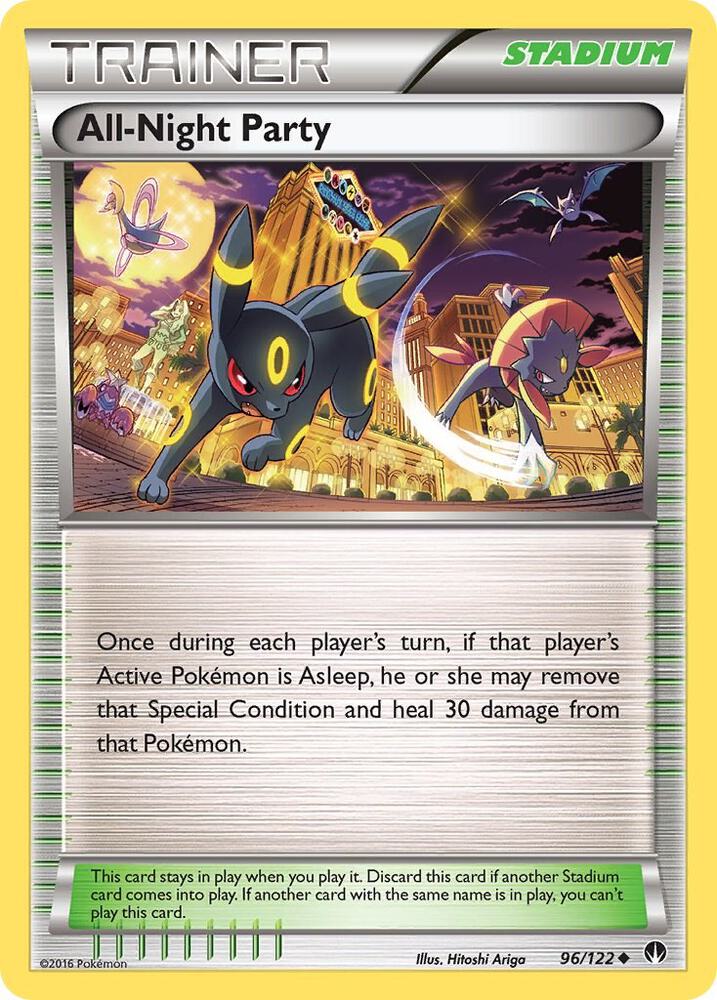 All-Night Party 96/122 card from XY - BREAKpoint