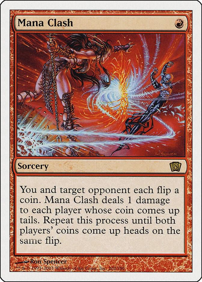 Mana Clash 202 card from 8th Edition