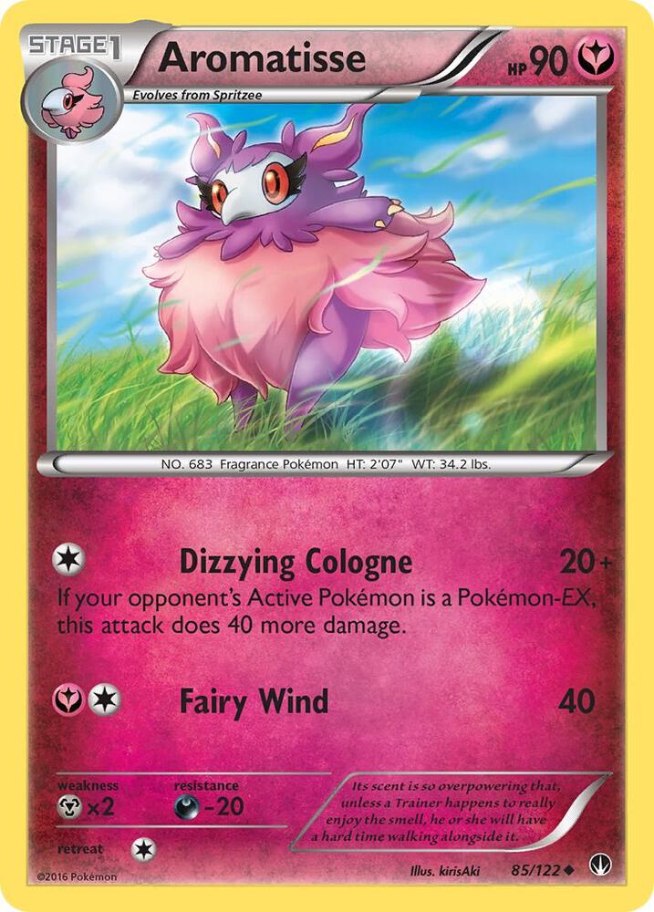 Aromatisse 85/122 card from XY - BREAKpoint