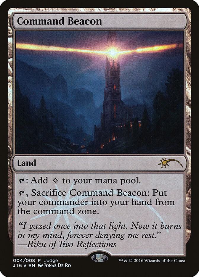 Command Beacon 4 card from Judge Promos