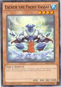 Escher the Frost Vassal SR01-EN013 card from Structure Deck: Emperor of Darkness