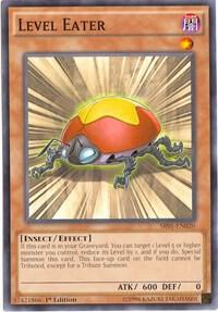 Level Eater SR01-EN020 card from Structure Deck: Emperor of Darkness