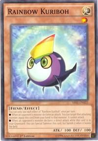 Rainbow Kuriboh SR01-EN022 card from Structure Deck: Emperor of Darkness
