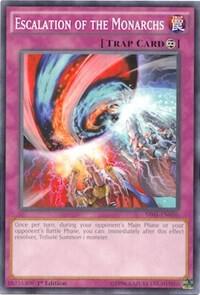 Escalation of the Monarchs SR01-EN036 card from Structure Deck: Emperor of Darkness