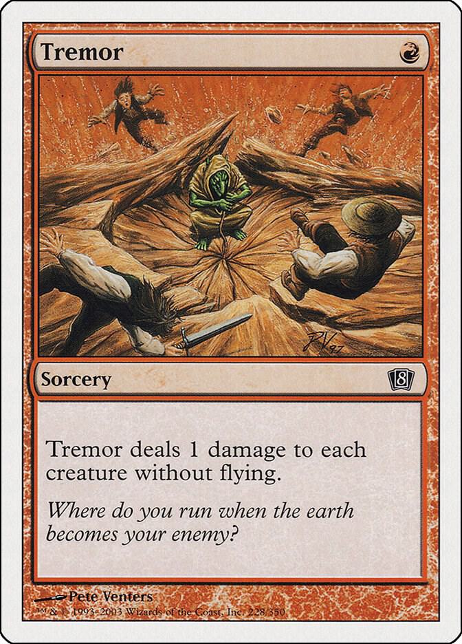 Tremor 228 card from 8th Edition