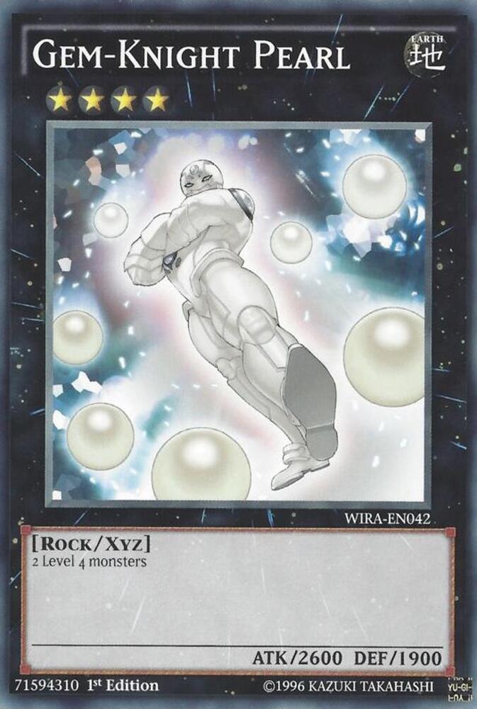 Gem-Knight Pearl WIRA-EN042 card from Wing Raiders