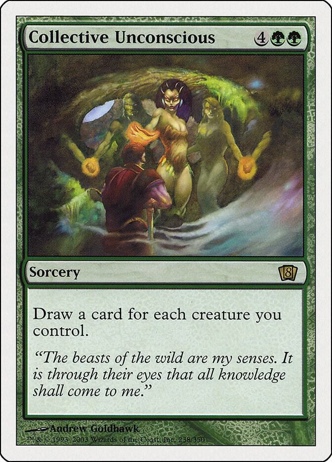 Collective Unconscious 238 card from 8th Edition