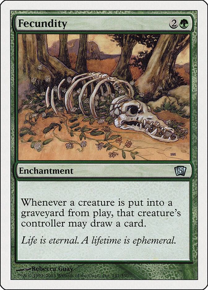 Fecundity 247 card from 8th Edition