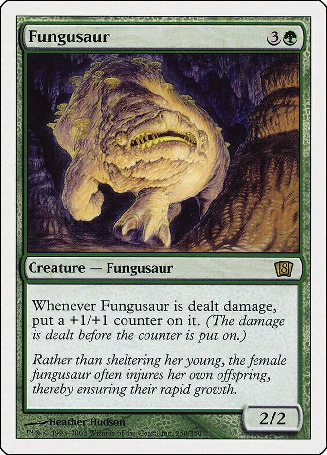 Fungusaur 250 card from 8th Edition