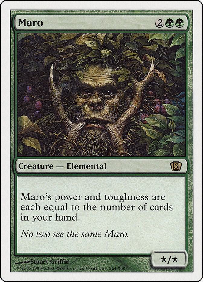 Maro 264 card from 8th Edition