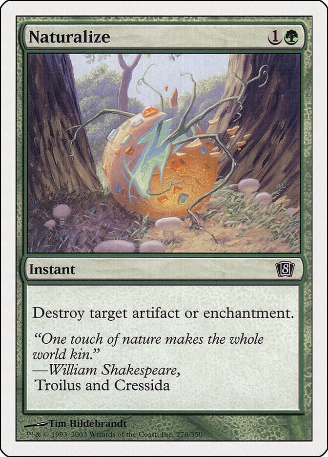 Naturalize 270 card from 8th Edition
