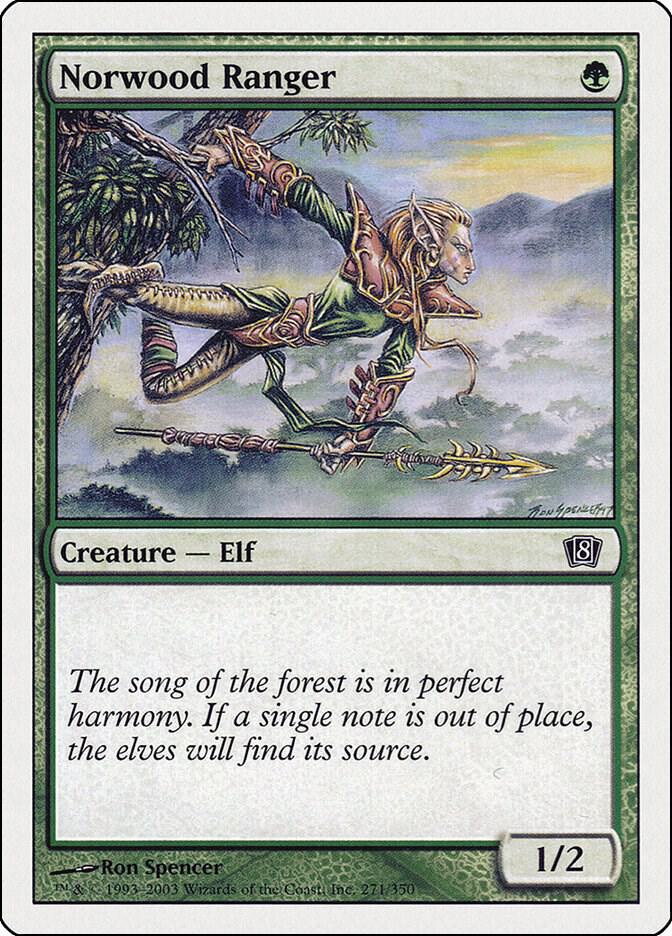 Norwood Ranger 271 card from 8th Edition