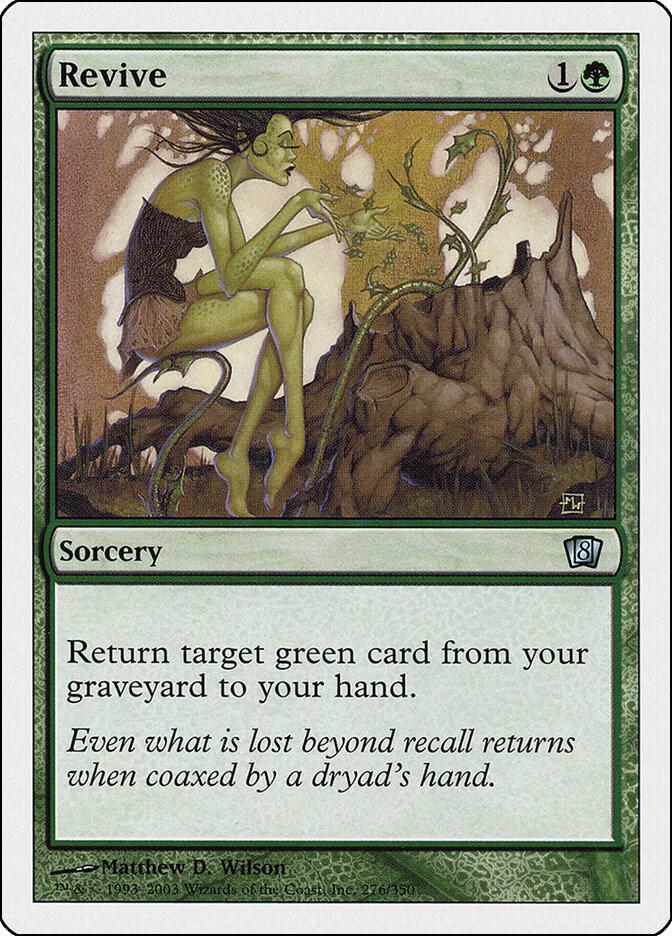 Revive 276 card from 8th Edition