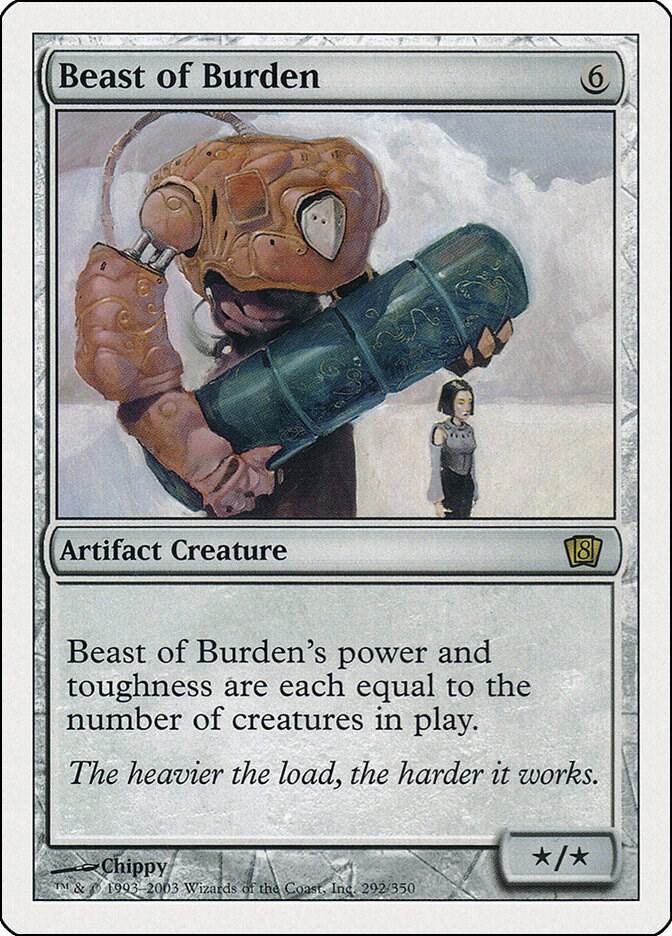 Beast of Burden 292 card from 8th Edition