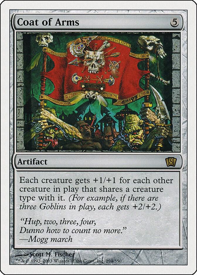 Coat of Arms 294 card from 8th Edition