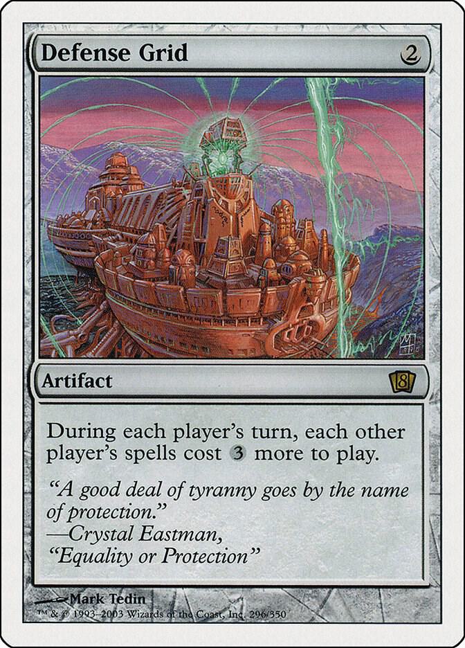Defense Grid 296 card from 8th Edition