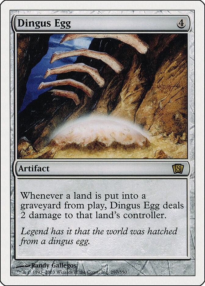 Dingus Egg 297 card from 8th Edition