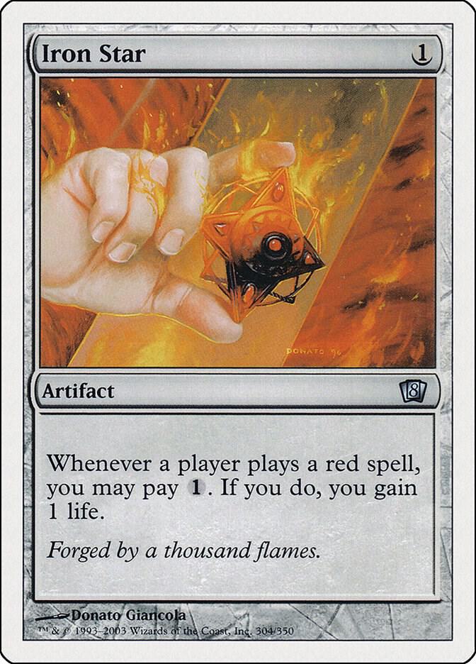 Iron Star 304 card from 8th Edition