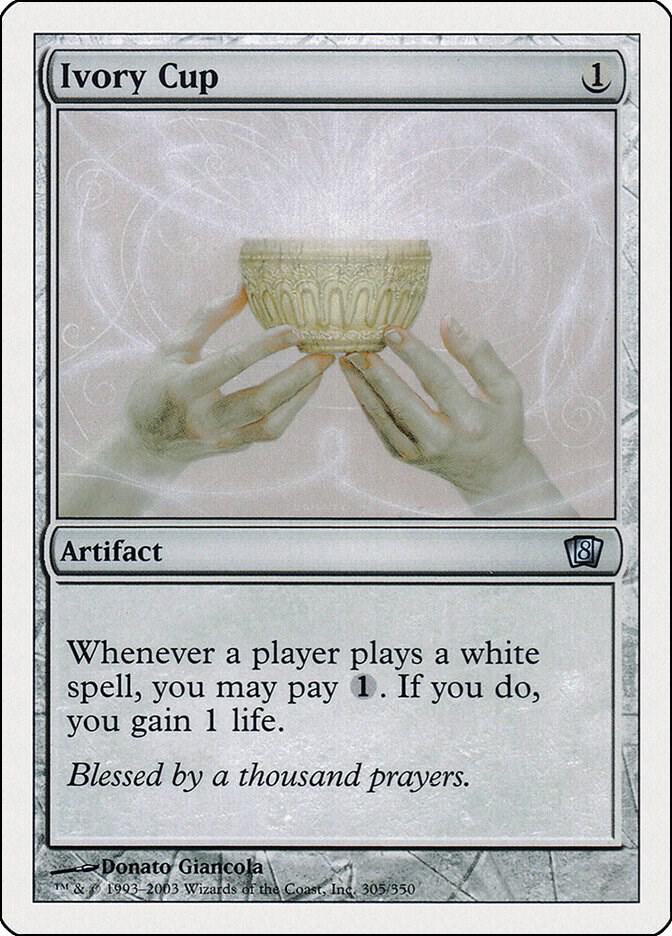 Ivory Cup 305 card from 8th Edition