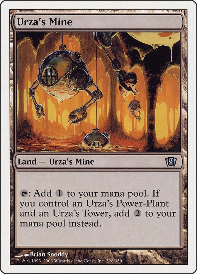 Urza's Mine 328 card from 8th Edition