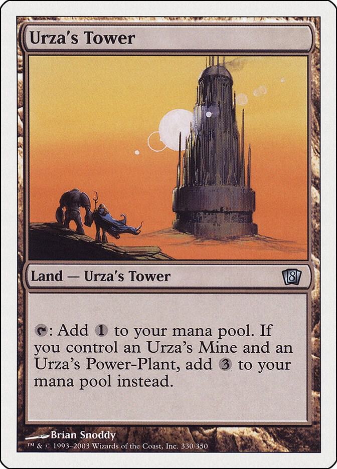 Urza's Tower 330 card from 8th Edition