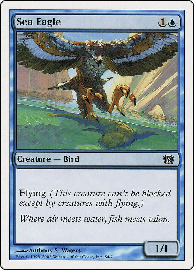 Sea Eagle S4 card from 8th Edition