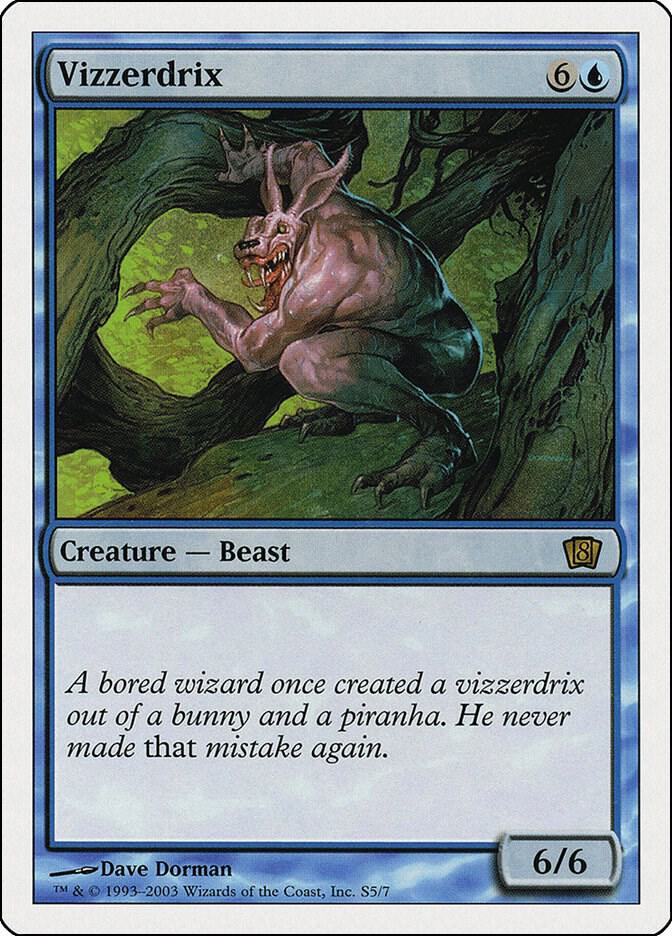Vizzerdrix S5 card from 8th Edition