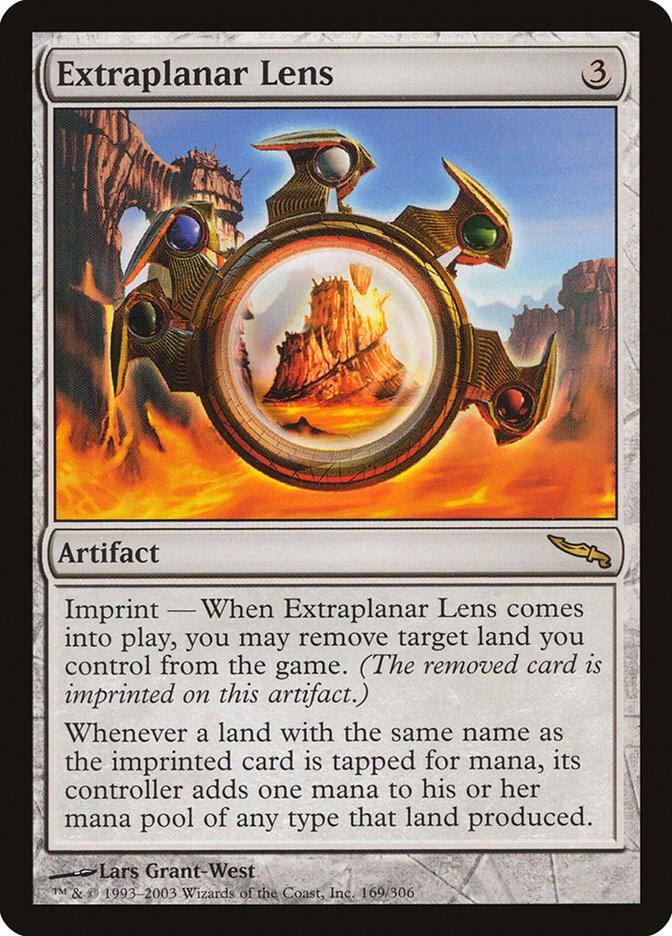 Extraplanar Lens 169 card from Mirrodin