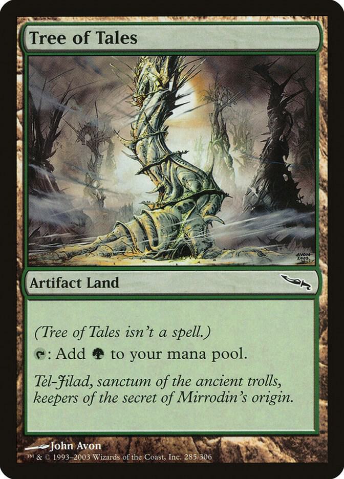 Tree of Tales 285 card from Mirrodin
