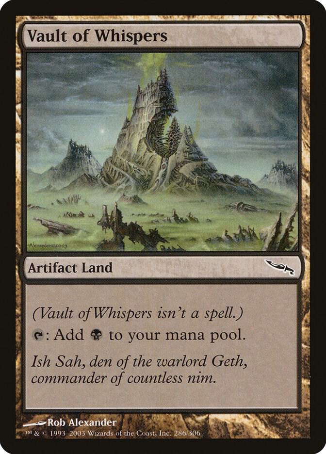 Vault of Whispers 286 card from Mirrodin