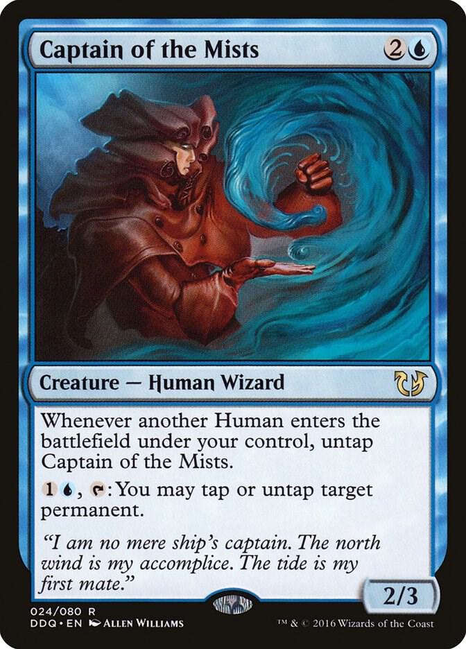 Captain of the Mists 24 card from Duel Decks: Blessed vs. Cursed
