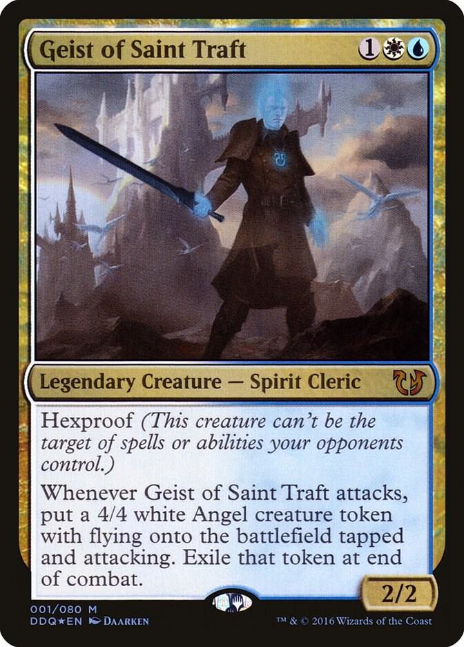 Geist of Saint Traft 1 card from Duel Decks: Blessed vs. Cursed