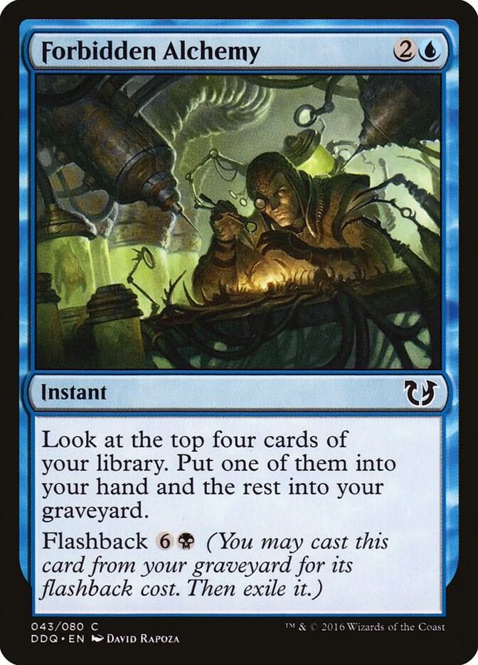 Forbidden Alchemy 43 card from Duel Decks: Blessed vs. Cursed