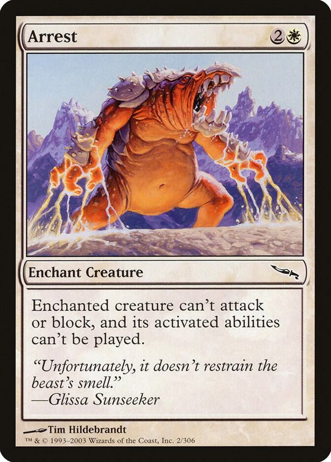 Arrest 2 card from Mirrodin