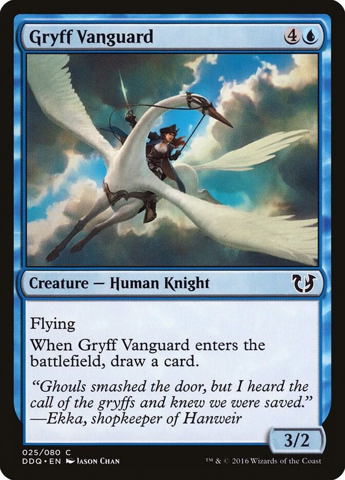 Gryff Vanguard 25 card from Duel Decks: Blessed vs. Cursed