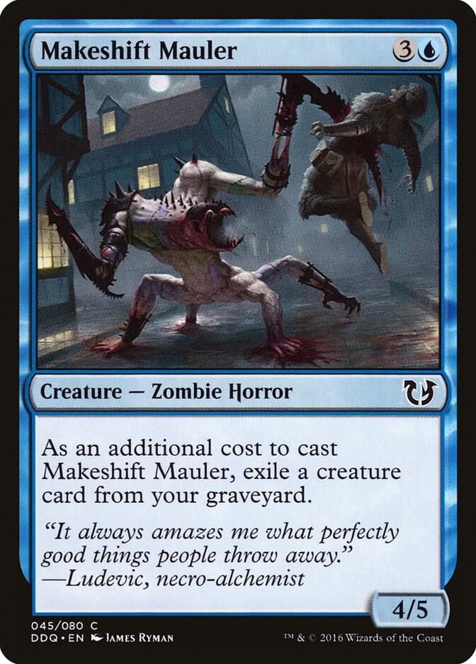 Makeshift Mauler 45 card from Duel Decks: Blessed vs. Cursed